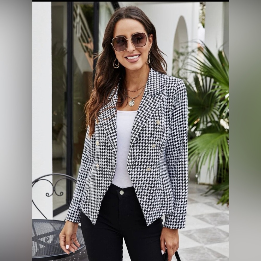 Houndstooth Jacket
